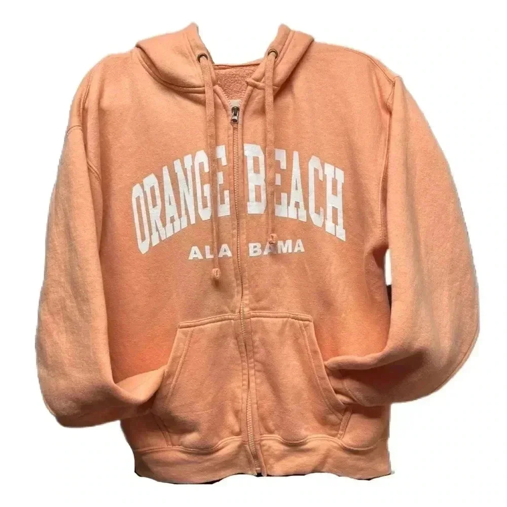 Orange Beach Hoodie size Small